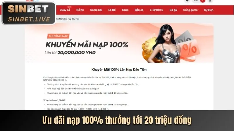 Khuyến mãi hoàn trả 1555win